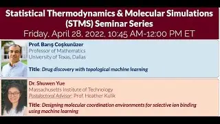 STMS 2023: Prof. Barış Coşkun&uuml;zer and Dr. Shuwen Yue