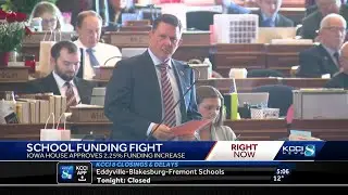 Iowa House passes education spending package with 2.25% per-pupil increase
