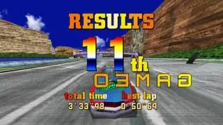 Sega Racing Classic - Full Gameplay