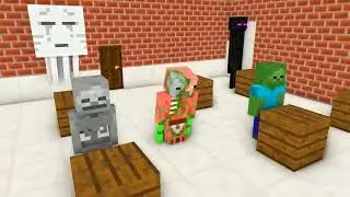 Bottle Flip Challenge || Monster School Minecraft || WL GAMING