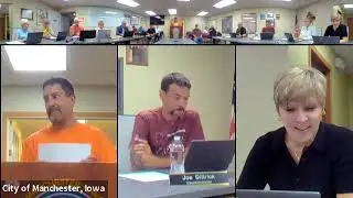 August 11, 2025 Manchester City Council Meeting