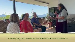 Mock Wedding of James Steven Peters & Fatoula Krista Christakos
