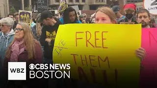 Hundreds protest in Boston against ICE raids