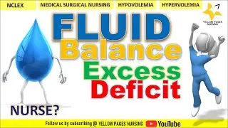 Fluid & Electrolyte balance | Fluid volume excess & deficit | Medical surgical Nursing |NCLEX Review
