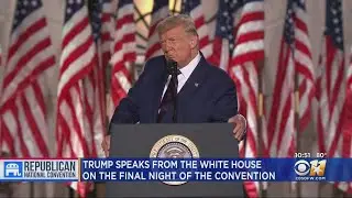 President Trump Accepts Nomination At Republican National Convention