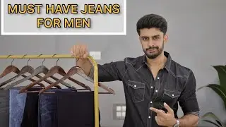 5 MUST HAVE JEANS FOR MEN 2022 | JEANS GUIDE 101