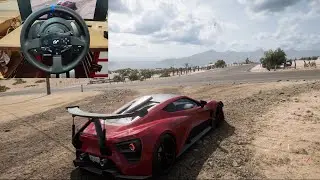 ZENVO TSR-S | Forza Horizon 5 |Thrustmaster T300RS gameplay