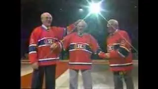 Derni&egrave;re partie au Forum de Montr&eacute;al ovation  Maurice Rocket Richard Le grand Journal TQS Quebec