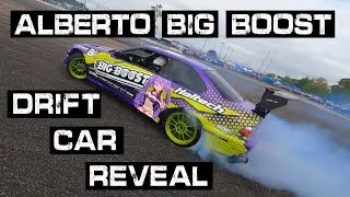 Alberto Big Boost BMW E36 Drift Car Wrap Reveal