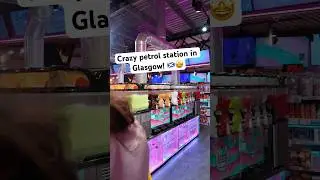 Crazy petrol station in Glasgow! 80+ slush flavours, American candy, desserts & more at Tubbees 🤩
