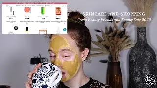 Skincare and Shopping // Credo Sale + Masking