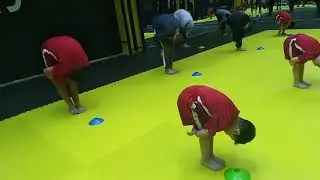 تمرين احماء واسترتشات كيك بوكس كابتن أحمد عبدالجواد 66896068