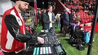I DJed to 27,000 PEOPLE at a football stadium