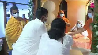 ശാന്തിഗിരി ഓൺലൈൻ വെബ്സൈറ്റിന്റെ ലോഞ്ചിംഗ് ഗുരുസ്ഥാനീയ അഭിവന്ദ്യ ശിഷ്യപൂജിത നിർവഹിക്കുന്നു.-Live