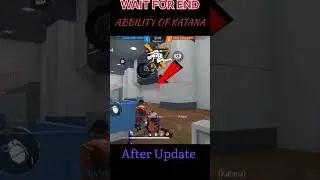 Ability Of Katana After OB37 Update || #shorts #ytshorts #FFshorts #DEBASHISH YT FF
