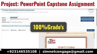 Project: PowerPoint Capstone Assignment | PP2021-Capstone-Level2 | #PowerPointCapstone
