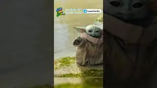 Люк тренирует Грогу 💪 #кино #сериал #starwars #mandalorian #bobafett