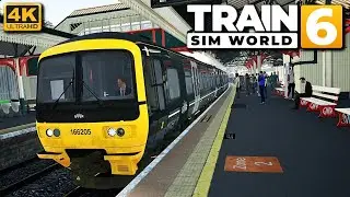 Train Sim World 6 PS5 Pro Gameplay - Riviera Line - Class 166 - Paignton To Exeter St Davids