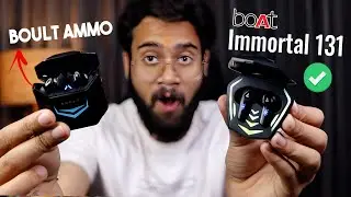 Best TWS Earbuds in Flipkart BBD Sale & Amazon Sale | boAt Immortal 131 vs Boult Ammo