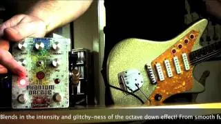 Fuzzhugger (fx): Phantom Arcade Octave Fuzz (DiPinto Galaxie to HIWATT SA212)