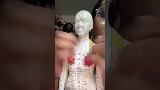 ASMR fast and aggressive acupuncture doll scratching #asmr