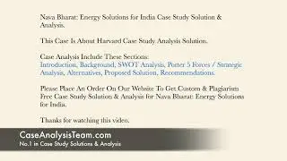 Nava Bharat Energy Solutions for India Case Study Solution & Analysis