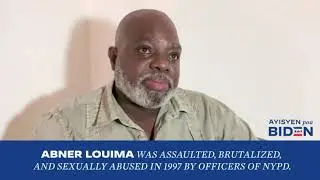 Abner Louima for Joe Biden