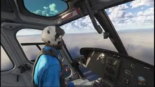 MSFS2024 Airbus H125 Hoist Rescue near Point Roberts (US-Canada Border  Salish Sea) out of Orcas Is.