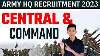 Indian Army HQ Central Command 2023, Group C Offline Form, How to Fill up Form Full Details 2023.