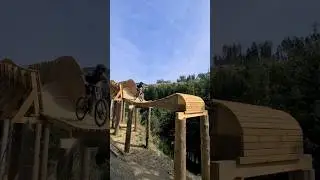 New section at Bikepark Green Hill 🔥🔥🔥 #mountainbike #mtb #downhill #bikepark #shots #greenhill