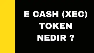 Xec Coin nedir ? #ecash #xec #altkoinler #kriptopara
