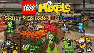 Lego Mixels S9 Ep8 Радужная пятница (Покадровая анимация)