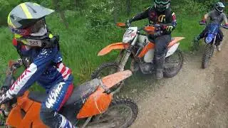 Group ride at Mountwood atv park with@GradysBraappinAdventures  pt2#dirtbikeadventure  #ktm #pointofview #gopro