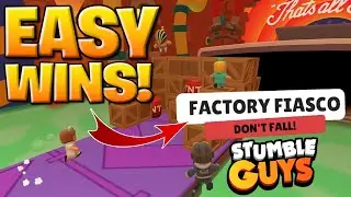 5 Proven Tips To WIN on Stumble Guys Factory Fiasco Map!