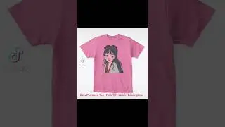 Kids Premium Tee - Anime Girl 🥰