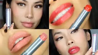 Обзор увлажняющего бальзама для губ BenefitCosmetics CA Kissin&rsquo; Colorbalm, оттенок NUDE PINK & CHERRY