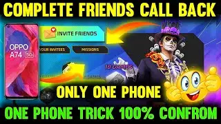 How to complete friends call back event in free fire | free fire friends call back kaise kare