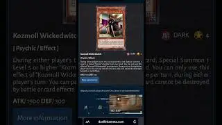 Leaks Kozmoll Wickedwitch and Kozmo Lightsword [Yu-Gi-Oh! DUEL LINKS] #duellinks