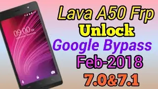 Lava A50 Frp unlock|Lava A50 Google Bypass|Lava A 50 Google Account Verification Bypass Unlock