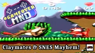 Live stream SNES challenge featuring Claymates, Donkey Kong Country & Super Mario Kart - unedited