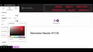 Cara Editing Header, Footer & Logo di Elementor WordPress