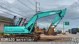 รถแบคโฮ KOBELCO SK470-9 ปี2017 โทร.083-017-6166น้อย