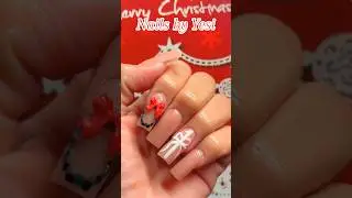 #christmasnails #presentdesign#nailart#nailsofyoutube