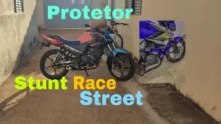 Protetor Stunt Race pra factor Fazer150 #jucelino62...