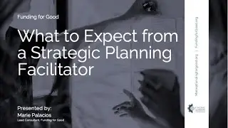 What to Expect from a Strategic Planning Facilitator