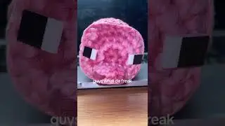 Crocheting a Minecraft Pig, IRL!
