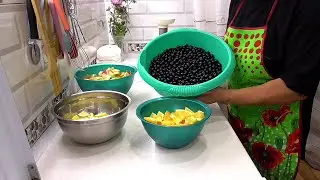 ВАРЕНЬЕ из САНБЕРРИ с ЛИМОНАМИ, АПЕЛЬСИНАМИ и кислыми ЯБЛОКАМИ