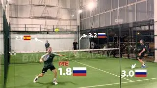 Padel Match | Playtomic Level 2.5 at Bali Padel Academy