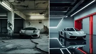 Supercar storage warehouse Restoration || The Evolution Era