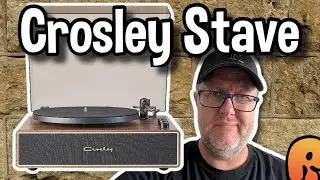 Unboxing the Crosley Stave 2-Speed Bluetooth Record Player: Interesting Sound & Style!